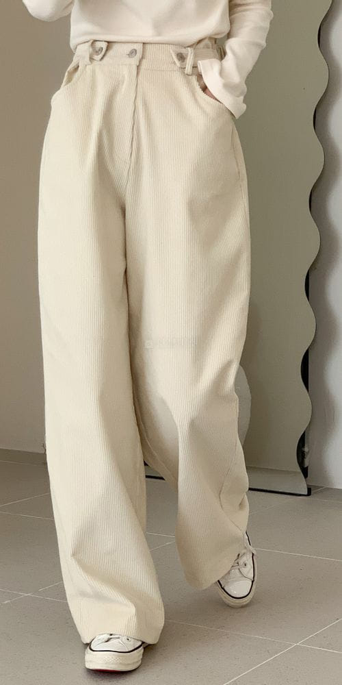 JNEEDS - Korean Children Fashion - #Kfashion4kids - Rib Wide Pants - 2