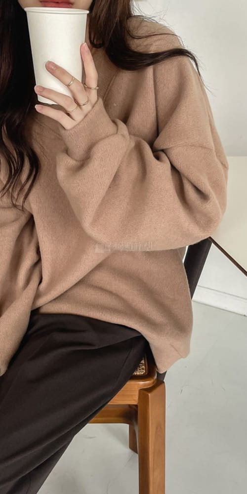 JNEEDS - Korean Children Fashion - #Kfashion4kids - Loose Fit Sweatshirt