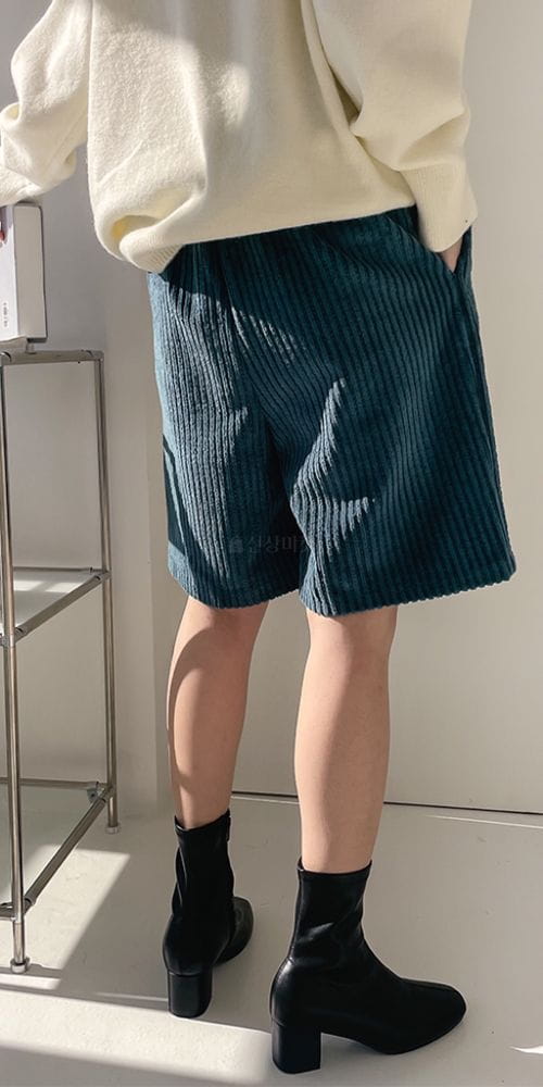 JNEEDS - Korean Children Fashion - #Kfashion4kids - Rib Shorts - 3