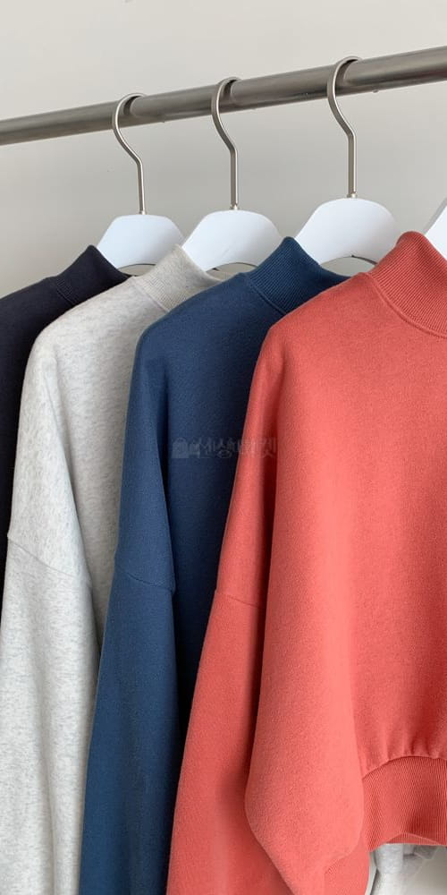 JNEEDS - Korean Children Fashion - #Kfashion4kids - Fleece Crop Sweatshirt - 4