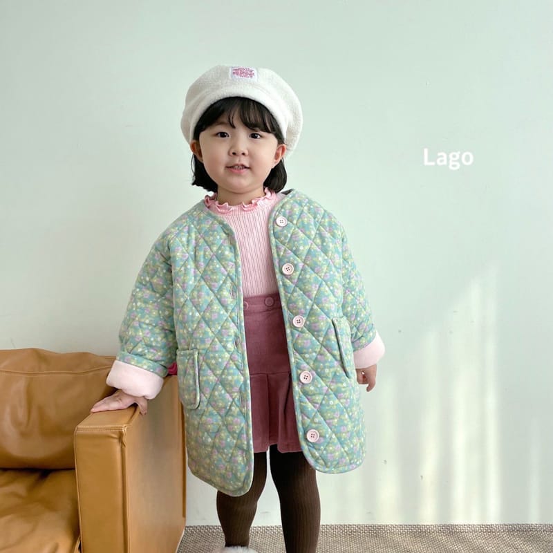 LAGO - Korean Children Fashion - #Kfashion4kids - Raglan Quilting Jumper