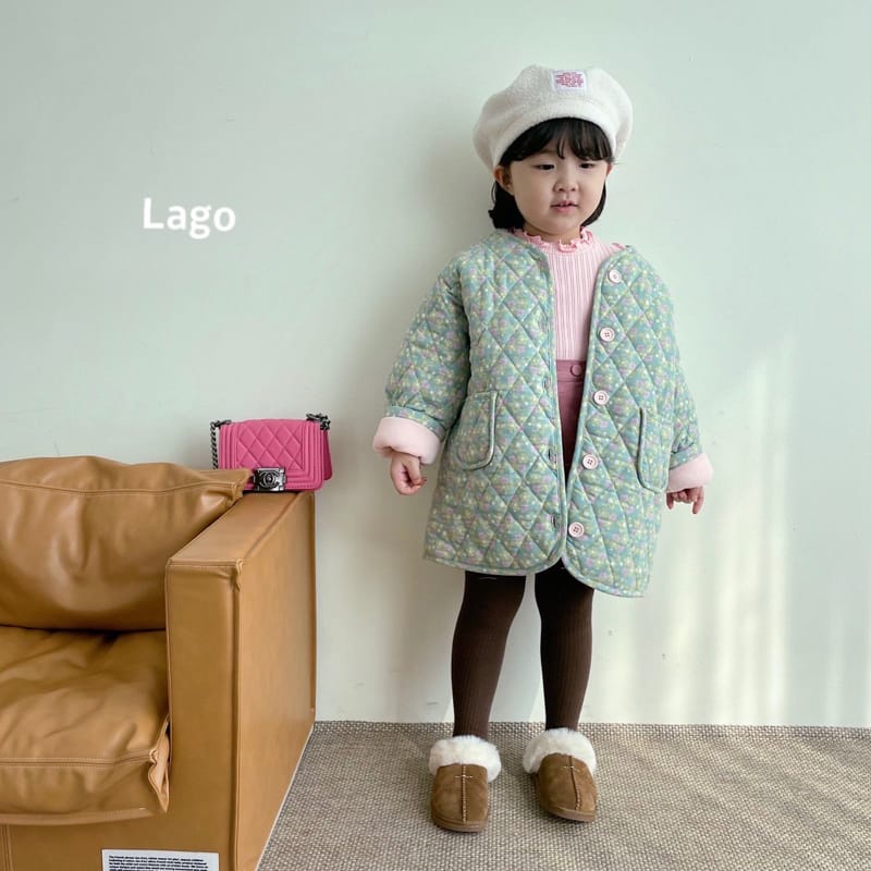 LAGO - Korean Children Fashion - #Kfashion4kids - Raglan Quilting Jumper - 2