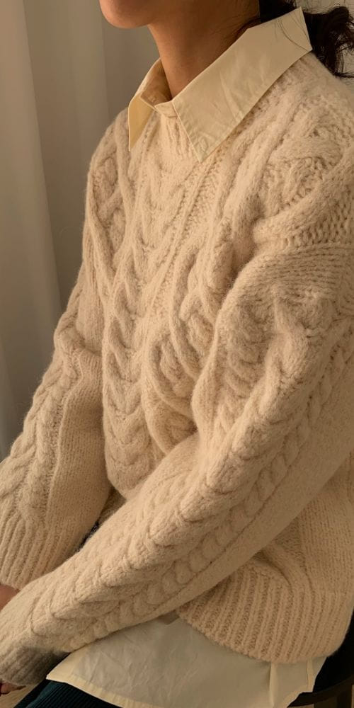 LAVE - Korean Children Fashion - #Kfashion4kids - Single Twist Knit Tee