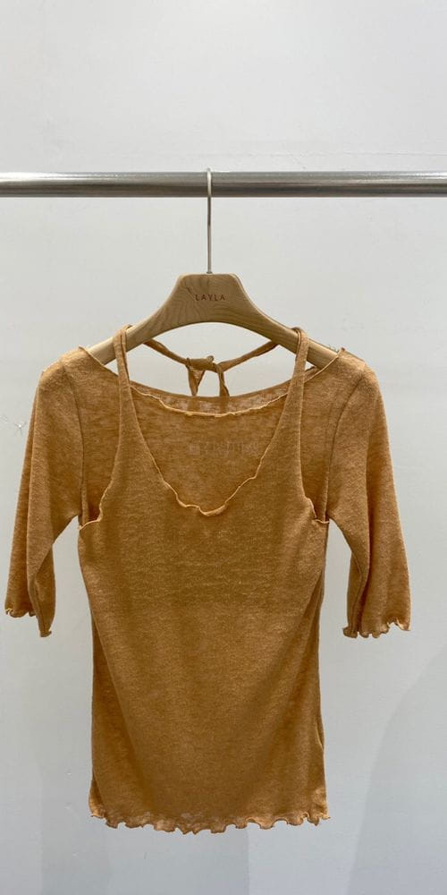 LAYLA - Korean Children Fashion - #Kfashion4kids - Holter Layered Tee - 2