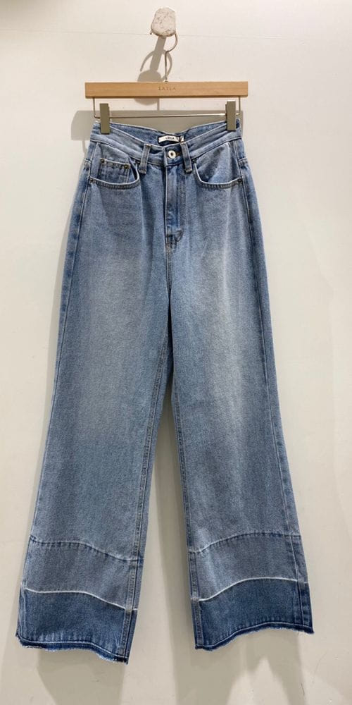 LAYLA - Korean Children Fashion - #Kfashion4kids - Pure Color Jeans - 3