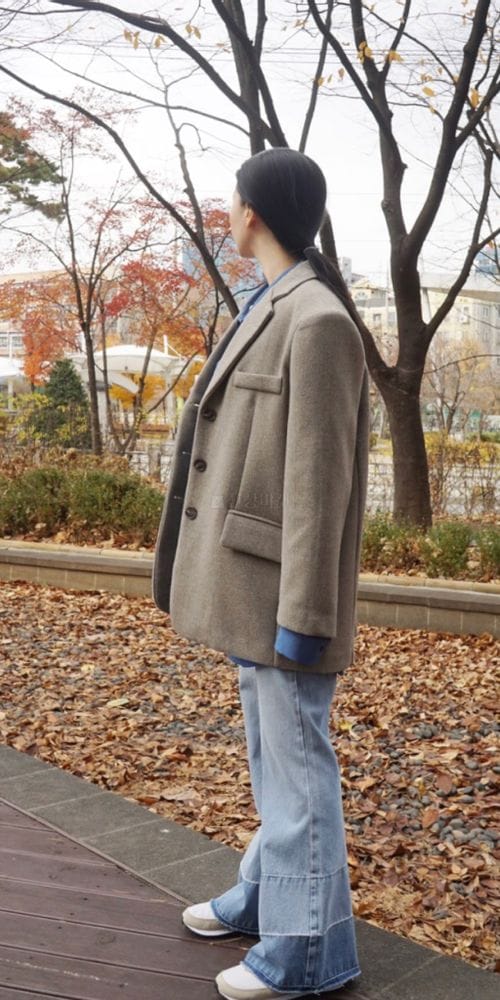 LAYLA - Korean Children Fashion - #Kfashion4kids - Over Fit Jacket - 3