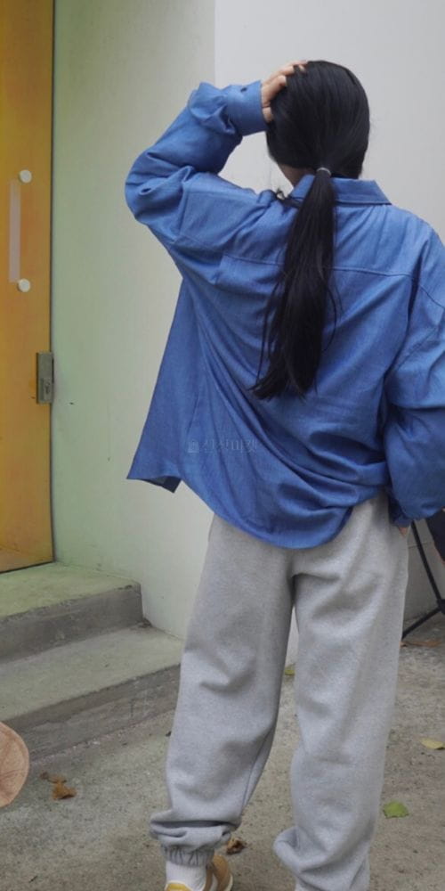 LAYLA - Korean Children Fashion - #Kfashion4kids - Tencell Denim Shirt - 3