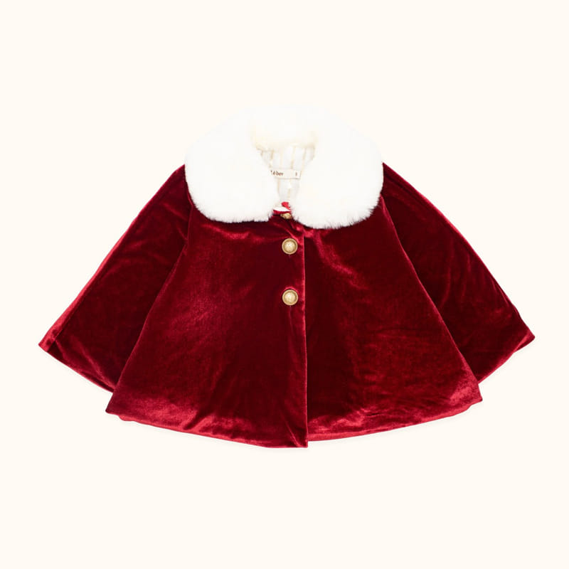 LE BEV - Korean Children Fashion - #Kfashion4kids - Noel Cape - 4