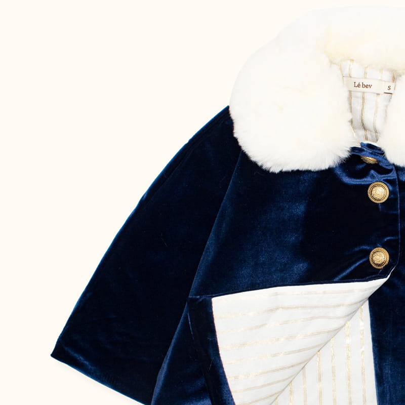 LE BEV - Korean Children Fashion - #Kfashion4kids - Noel Cape - 5