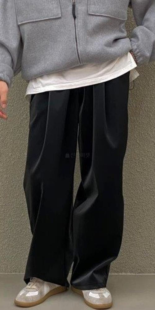 LE REVE - Korean Children Fashion - #Kfashion4kids - Leather Twill Panrs