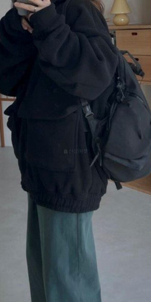 LE REVE - Korean Children Fashion - #Kfashion4kids - Cargo Fleece Zip-up