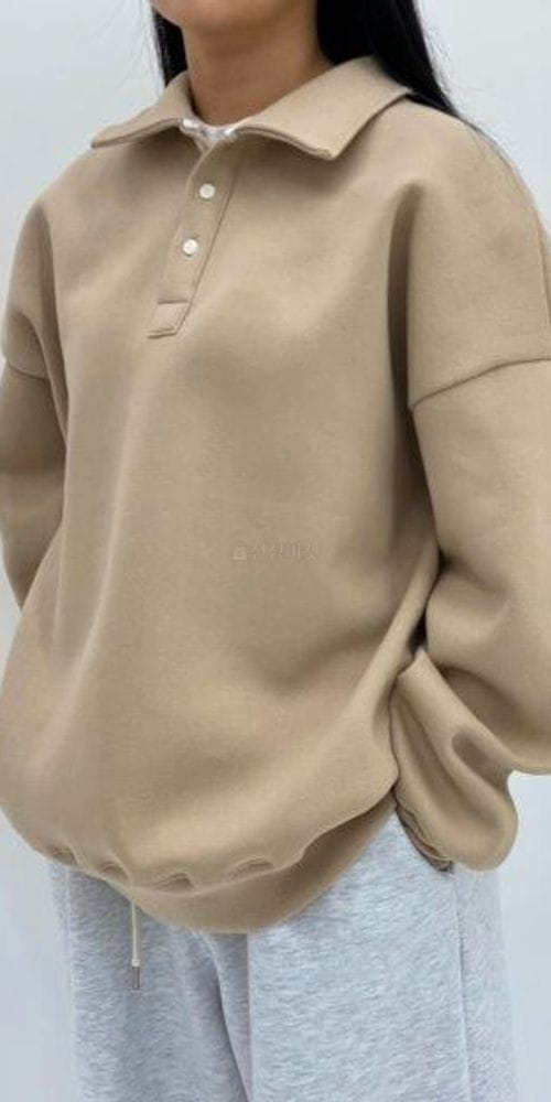 LE REVE - Korean Children Fashion - #Kfashion4kids - Collar Sweatshirt - 3