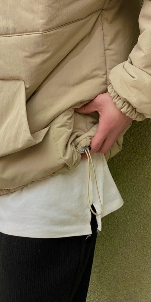 LE REVE - Korean Children Fashion - #Kfashion4kids - Camp Padding Hoody - 2