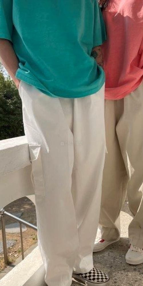 LE REVE - Korean Children Fashion - #Kfashion4kids - Balloon Wide Cargo Pants - 2