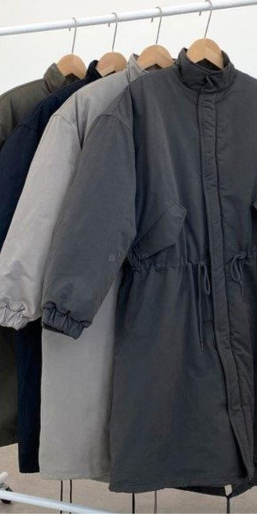 LE REVE - Korean Children Fashion - #Kfashion4kids - Fish Tail Long Field Jacket - 4