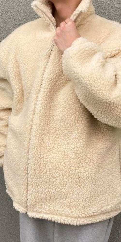 LE REVE - Korean Children Fashion - #Kfashion4kids - Fleece Padding Zip-up - 2