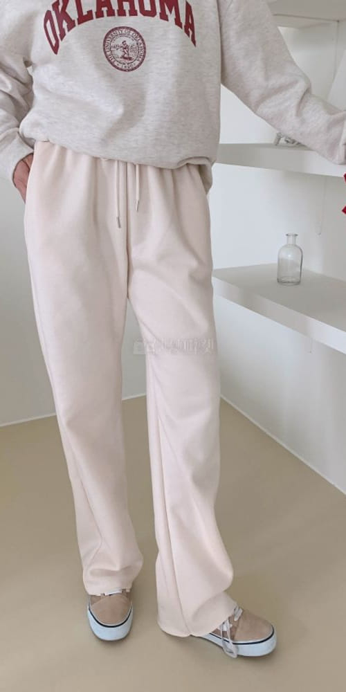 LEOPARD - Korean Children Fashion - #Kfashion4kids - Fleece Deggi Wide Pants - 2