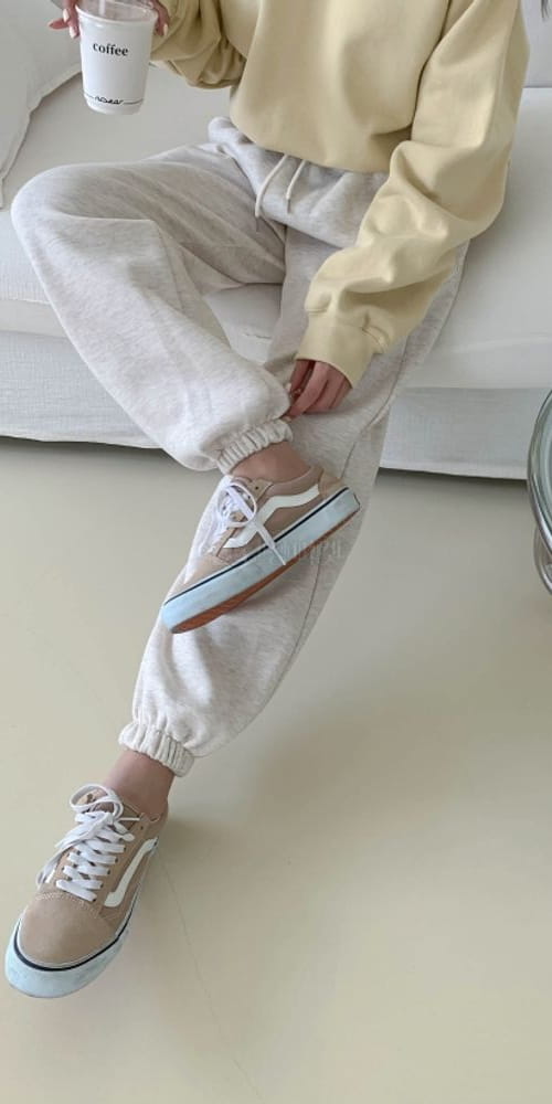 LEOPARD - Korean Children Fashion - #Kfashion4kids - Fleece Loose Jogger Pants - 2