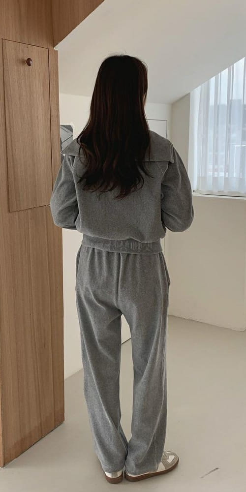 LIKE MORE - Korean Children Fashion - #Kfashion4kids - Velvet Banding Pants - 3