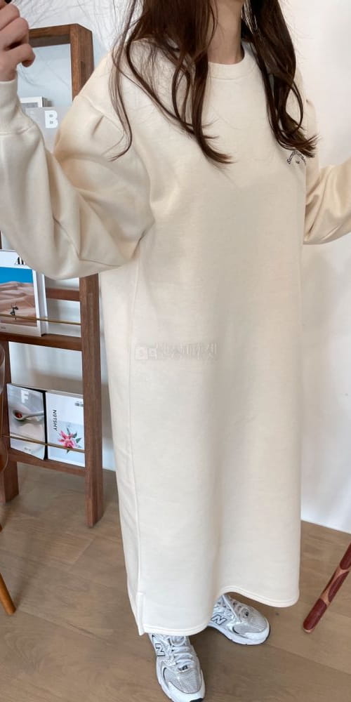 LIKE MORE - Korean Children Fashion - #Kfashion4kids - Terry Long One-piece - 3