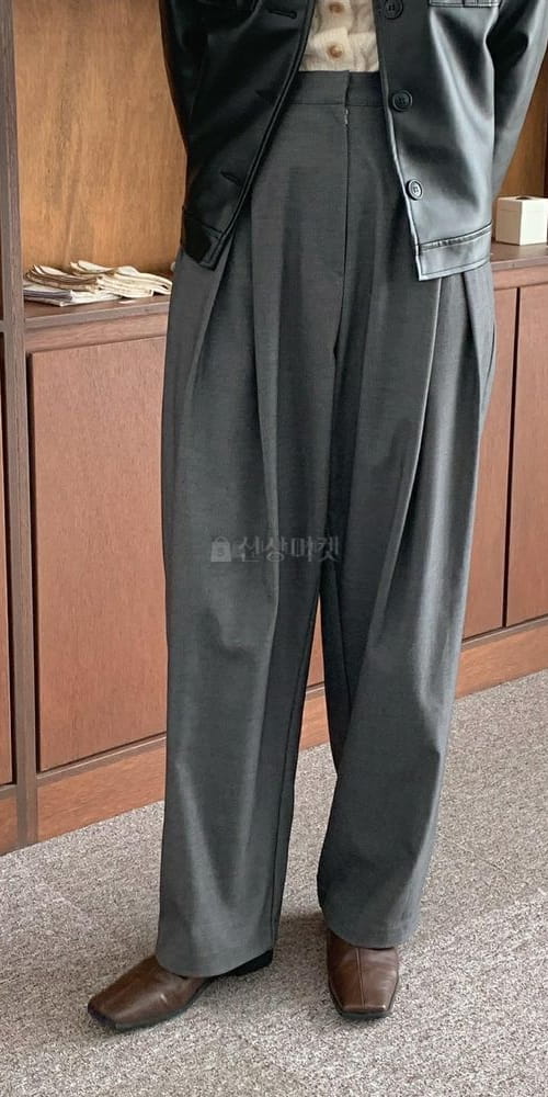 LIKE MORE - Korean Children Fashion - #Kfashion4kids - Pintuck Slacks Pants