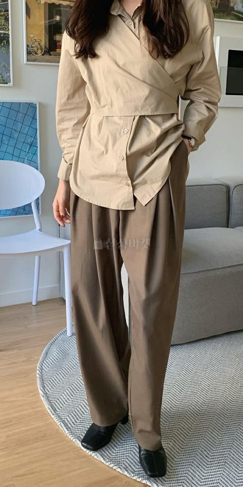 LIKE MORE - Korean Children Fashion - #Kfashion4kids - Pintuck Slacks Pants - 2