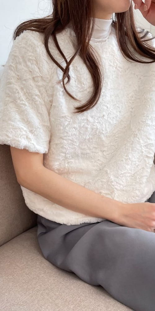 LIKE MORE - Korean Children Fashion - #Kfashion4kids - Shirt Sleeves Mink Blouse - 4