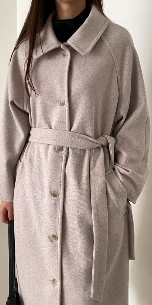 LIKE MORE - Korean Children Fashion - #Kfashion4kids - Regluar Single Long Coat