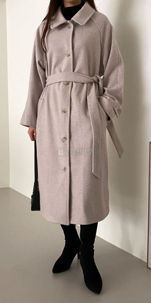 LIKE MORE - Korean Children Fashion - #Kfashion4kids - Regluar Single Long Coat - 2