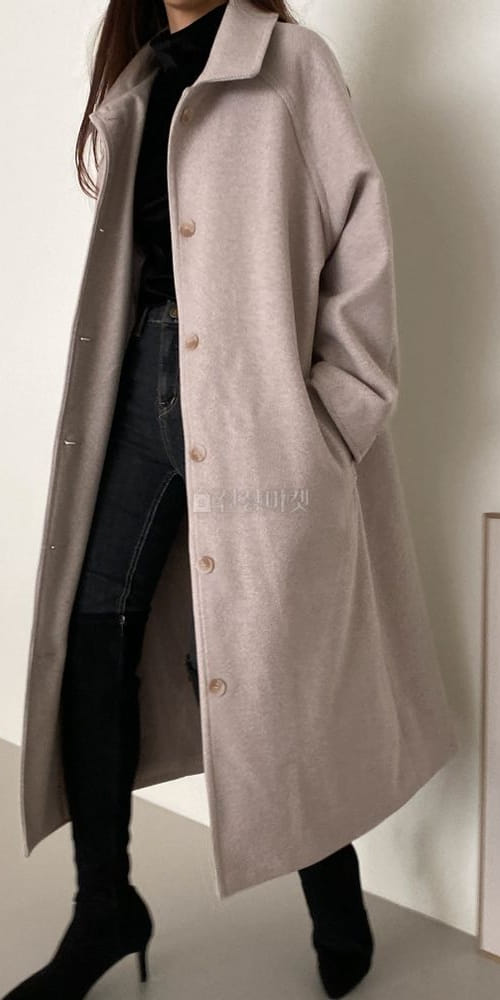 LIKE MORE - Korean Children Fashion - #Kfashion4kids - Regluar Single Long Coat - 3