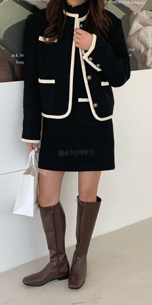 LIKE MORE - Korean Children Fashion - #Kfashion4kids - Honey Twid Jacket