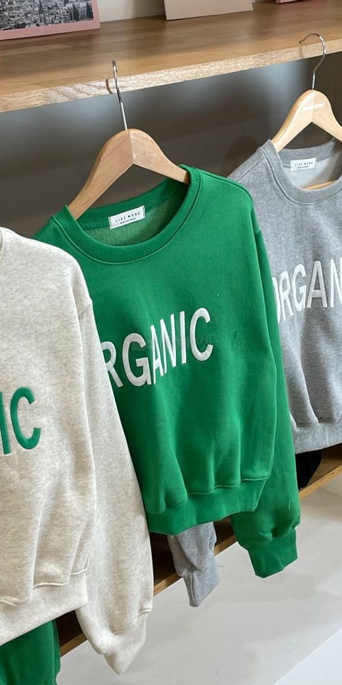 LIKE MORE - Korean Children Fashion - #Kfashion4kids - Embroidery Crop Sweatshirt - 4