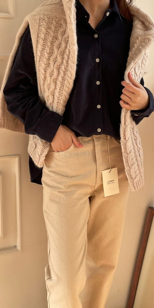 LONER - Korean Children Fashion - #Kfashion4kids - Rib Shirt