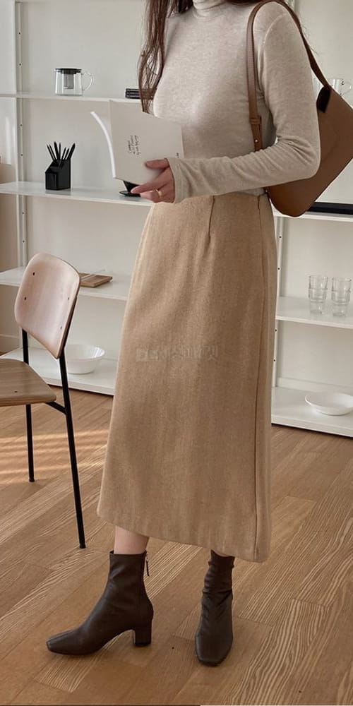LONER - Korean Children Fashion - #Kfashion4kids - Real Bean Skirt
