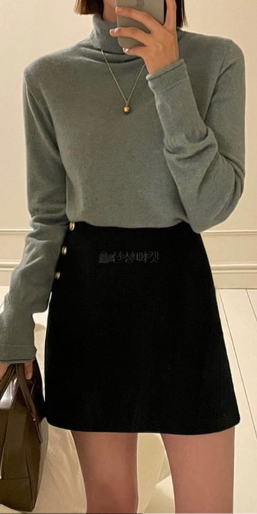 LONER - Korean Children Fashion - #Kfashion4kids - Momos Turtleneck - 3