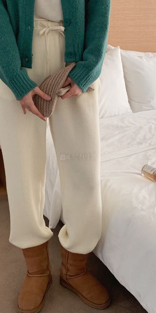 LONER - Korean Children Fashion - #Kfashion4kids - Brush Jogger Pants