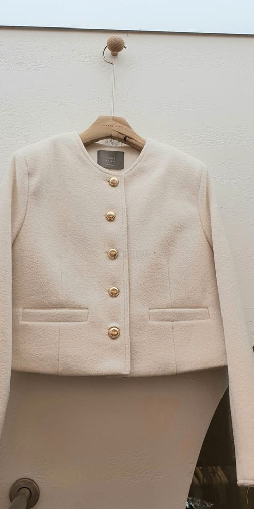 LOUNGE VERA - Korean Children Fashion - #Kfashion4kids - Latte Jacket - 2