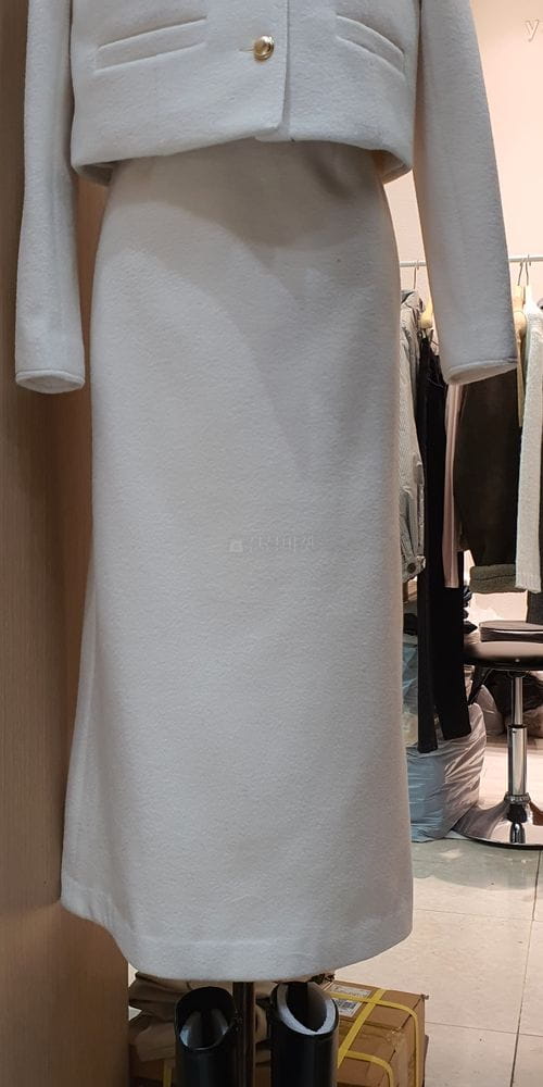 LOUNGE VERA - Korean Children Fashion - #Kfashion4kids - Latte Long Skirt