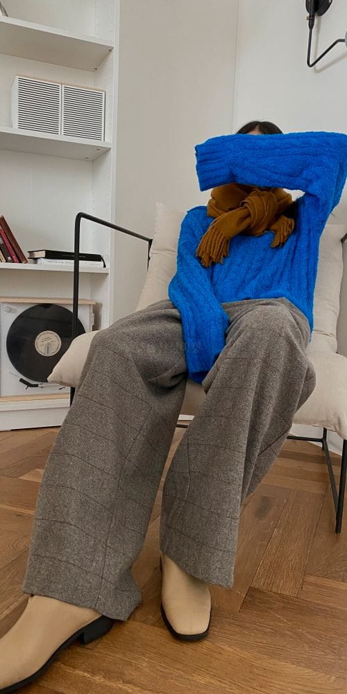 LOUNGE VERA - Korean Children Fashion - #Kfashion4kids - Boston Check Pants