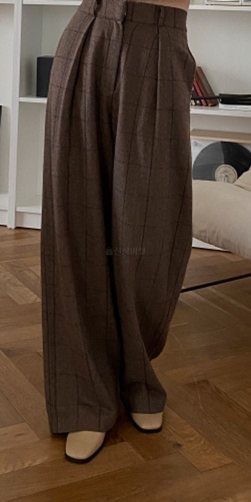 LOUNGE VERA - Korean Children Fashion - #Kfashion4kids - Boston Check Pants - 3