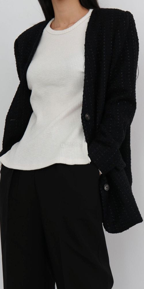 LOWELL - Korean Children Fashion - #Kfashion4kids - Hani Twid Jacket - 3