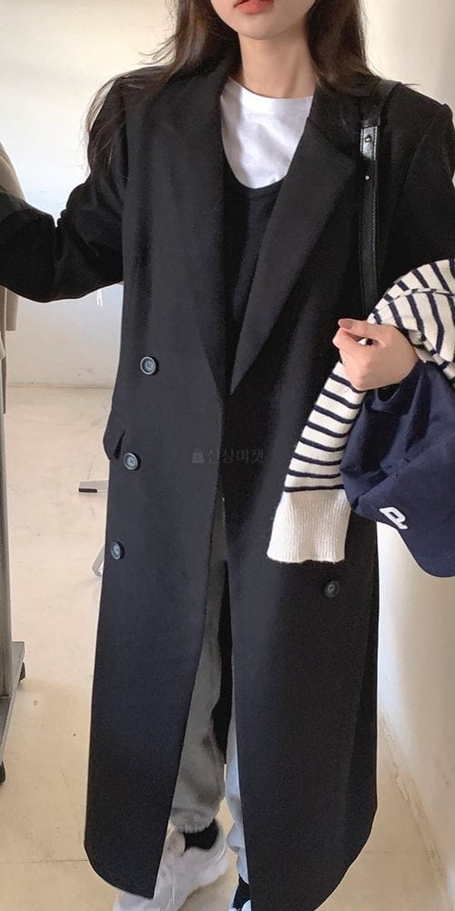 LOWELL - Korean Children Fashion - #Kfashion4kids - Double Long Coat