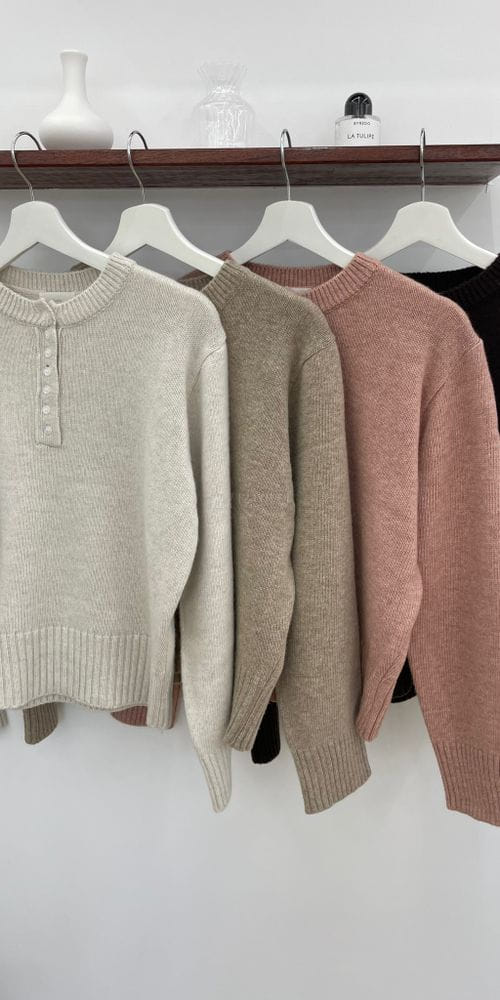 LUSTY - Korean Children Fashion - #Kfashion4kids - Button Knit - 4
