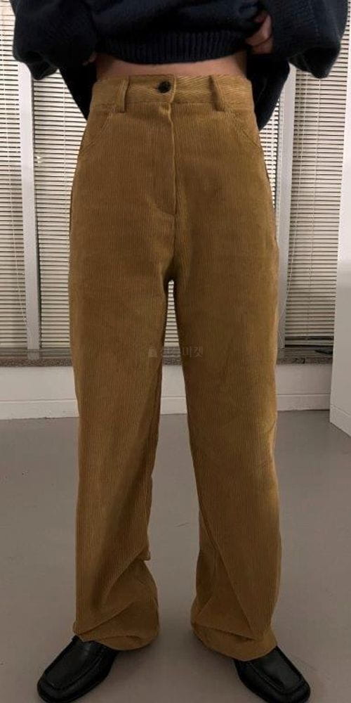 MAINT - Korean Children Fashion - #Kfashion4kids - Marcaroon Rib Pants - 3