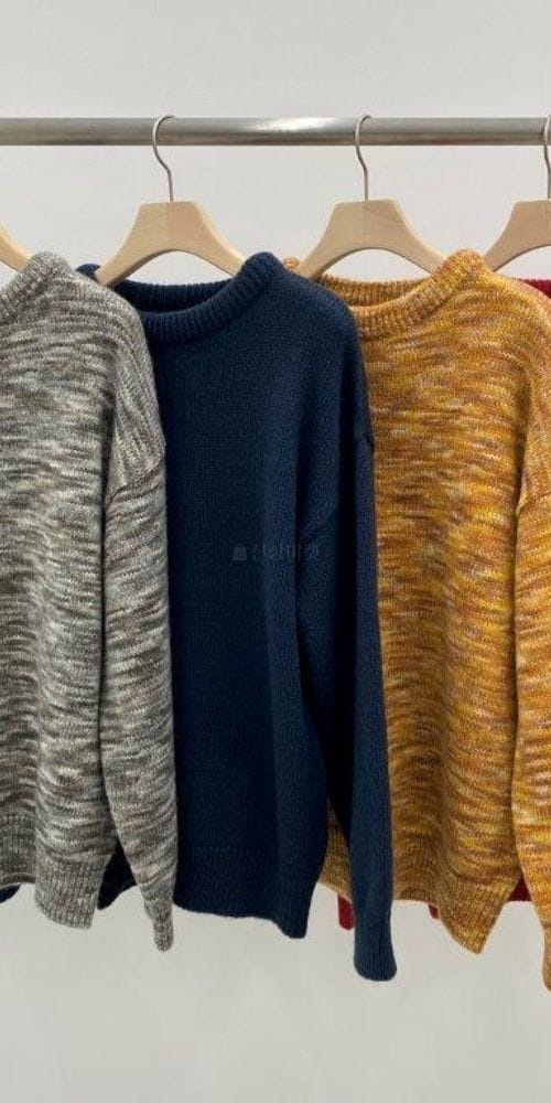 MAINT - Korean Children Fashion - #Kfashion4kids - Sand Mohair Knit Tee - 4