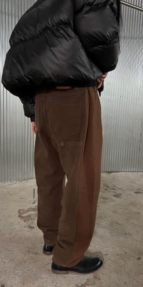 MAINT - Korean Children Fashion - #Kfashion4kids - Half Half Terry Pants