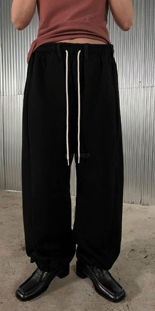 MAINT - Korean Children Fashion - #Kfashion4kids - Half Half Terry Pants - 2