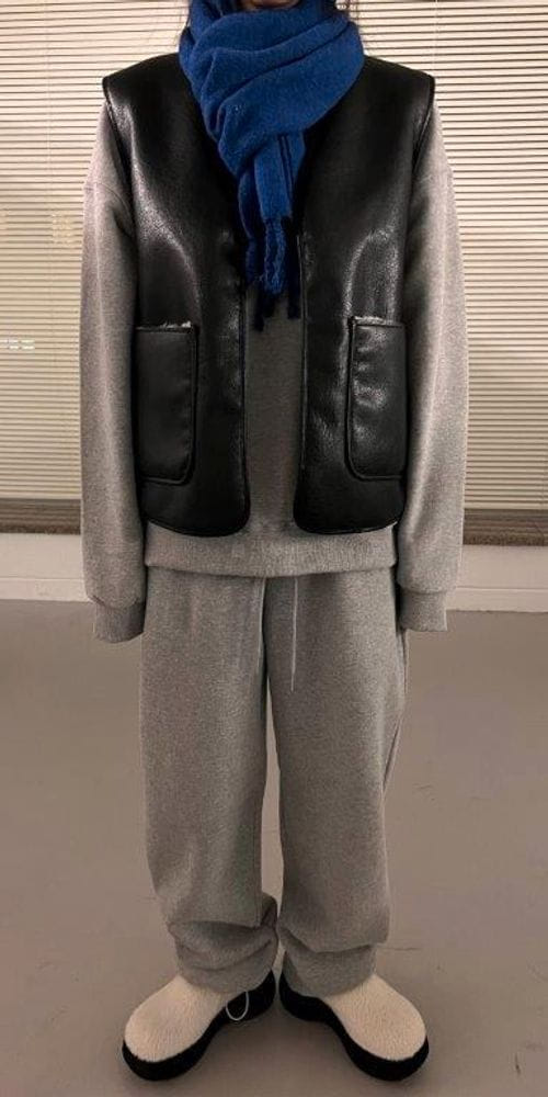 MAINT - Korean Children Fashion - #Kfashion4kids - Petti Leather Vest - 2