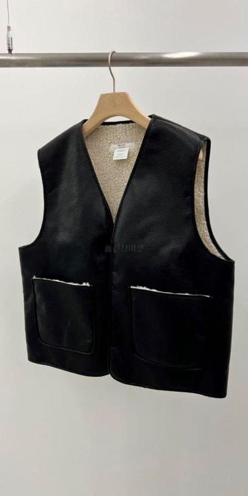 MAINT - Korean Children Fashion - #Kfashion4kids - Petti Leather Vest - 3