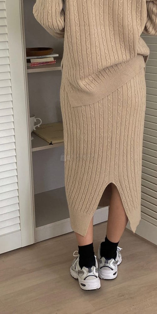 MANHATTAN - Korean Children Fashion - #Kfashion4kids - Twist Skirt